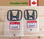 2X Carbon Fiber Style Jdm Honda Hollow Front Rear Emblem Fit 2022-NOW 11TH Civic. Fixed Price $35.85.