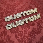 Vintage Ford Econoline Custom Fender Genuine Emblems ( Pair )D5UB16B114-AA. Fixed Price $18.95.