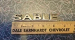 2000'S? Mercury Sable Rear Trunk Emblem Badge Nameplate Oem YF42-16702-DC. Fixed Price $7.00.