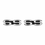 New Pair Of Front Fender Emblem Ss Trim Parts Fits 1968 Chevrolet Camaro 6750. Fixed Price $87.99.