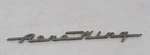 Vintage Used 1952 Willys Aero Wing Trunk Emblem Script Oem 680380 Badge Part. Fixed Price $43.96.