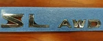 New Oem Genuine Nissan Murano "sl Awd" Nameplate 90896-CA00A. Fixed Price $109.95.