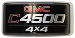 05-09 Gmc Topkick C4500 4X4 Nameplate Badge Label Decal Model Logo New 15129992. Fixed Price $14.95.