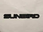 Vintage Pontiac Sunbird 92-94 Rear Trunk Door Emblem Badge Logo Genuine Oem Used. Fixed Price $10.81.