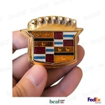 77-92 Cadillac Fleetwood Eldorado Deville Seville Gold Trunk Lock Cover Emblem. Fixed Price $69.90.