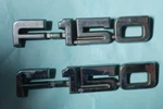 Pair Of 1987 1991 Ford F-150 Front Fender Emblem Chrome Plastic E7TB-16B114-AB. Fixed Price $14.95.