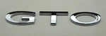 2004-2006 Pontiac Gto Rear Trunk Lid Emblem Letters Reproduction Chrome. Fixed Price $24.95.