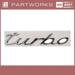 Lettering Original Porsche 996 Turbo Chrome. Fixed Price $254.89.