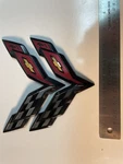 Genuine Gm Emblem 23168616 (2) Chevrolet Chevy Corvette. Fixed Price $28.32.