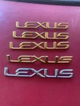 1992-1996 Lexus ES300 Rear Trunk Gold/chrome Nameplate Emblem 8348 Oem. Fixed Price $25.00.