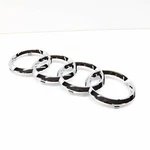 New Audi Q7 Q5 Q3 A7 A6 Front Grille Rings Emblem Badge 4H0853605B2ZZ. Fixed Price $69.97.