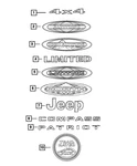 Genuine Mopar Nameplate 68298714AA. Fixed Price $58.68.