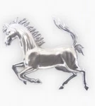 Genuine Ferrari Large Rear 4 Prancing Horse 63233900 - Fits Most. Fixed Price $159.24.