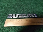 Suzuki Oem Chrome Plastic 6 1/2'' Emblem Badge Logo 3M1. Fixed Price $19.99.
