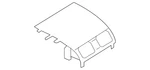 Genuine Mazda Center Grille B32H-55-31XF. Fixed Price $176.11.
