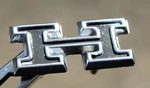 Oem 1966 Plymouth Satellite Belvedere Chrome & Black Trunk Letter "h" Emblem. Fixed Price $29.99.