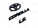 New Matte Blackout Overlay Emblem Fit 2020-2024 Toyota Corolla PT948-02200-02. Fixed Price $42.89.