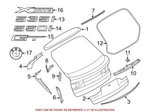Genuine Oem Rear Hatch Emblem For Bmw 535I Gt Xdrive 550I. Fixed Price $63.18.