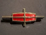 1975-78 Lincoln Continental Trunk Lock Emblem Cover. Fixed Price $45.00.