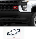 Front Small Black White Bowtie For 2019-2024 Chevy Silverado 1500 2500HD 3500HD. Fixed Price $30.75.