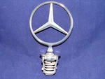 Mercedes Hood Ornament Rare Vintage Antique Old Metal Car. Fixed Price $40.00.
