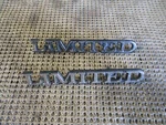 Mid 1970'S Buick Electra Limited Roof Sail Panel Emblem Scripts 9621135. Fixed Price $35.00.