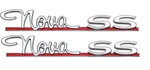 Oer Zinc Diecast Quarter Panel Emblem Set For 1963 Chevy Ii Nova Ss Models. Fixed Price $106.98.