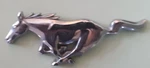 Vintage Oe Original Ford Mustang Horse Grill Chrome Emblem F4ZB-8A224-AA 6 Inch. Fixed Price $13.50.