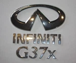 2008-2013 Infiniti Coupe Door Rear Trunk Deck Lid Emblem Set. Fixed Price $29.99.