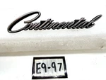 Oem 1972 1975 Lincoln Continental Headlight Door Emblem D2LB-13A171-AA E9-97. Fixed Price $18.95.