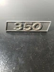 Original 1968 - 1977 Buick 1384527 Gran Sport 350 Emblem Plate Badge Qty. Fixed Price $25.00.