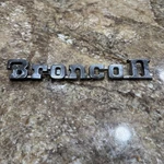 Nos 1984-1990 Ford Bronco Ii Fender Tailgate Emblem Oem E7TZ16098K. Fixed Price $25.19.