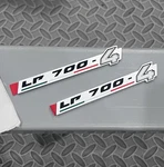 Lamborghini Aventador LP700-4 Decorative Adhesive Badge Emblem Set 470854499. Fixed Price $260.99.