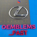 2006-2010 Lexus GS300 S190 Oem Factory Chrome Front Grille Badge Emblem. Fixed Price $29.99.