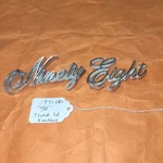 1971 Oldsmobile Trunk Emblem 9858552 9858553 Very Early Take Off Gm Oem. Fixed Price $127.88.
