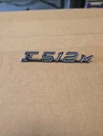 Ferrari 512 Dash Motif Emblem 64528700 New Oem. Fixed Price $206.25.