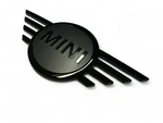 Mini Cooper Front Hood Emblem Gloss And Matte Black Oem New 51149880863 F56 F57. Fixed Price $74.99.