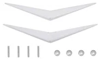 1957 Chevy Truck; Outer Door "v" Emblem; Pair. Fixed Price $46.99.
