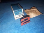 Nos Gm 1972 Cutlass 442 Grille Numeral "2" Emblem New Oldsmobile W30. Fixed Price $24.99.