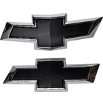 Oem Grille And Rear Gate Bowtie Emblem, Black With Chrome Trim : 14-19 Silverado. Fixed Price $69.99.