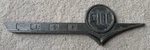 Vintage 1955-1956 Ford F-100 Truck Hood Side Emblem BAAH-16720-A. Fixed Price $29.99.