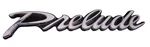 1992-1996 Prelude Rear Trunk Emblem Badge Chrome/black Fit Honda Vtec. Fixed Price $59.99.