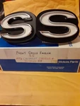 Nos 6272090 1972 Chevrolet Chevelle, Camino Grille Ss Emblem. Fixed Price $98.00.