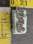Cadillac Deville Script Metal Emblem 1606001 1.6" Wide (4971). Fixed Price $5.00.