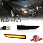 Ford Fusion 2010-12 Smoked Amber Led Front Bumper Side Marker Signal Lights. Fixed Price $22.99.