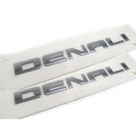Oem New "denali" Door Emblem Nameplate Chrome Set 11-20 Acadia Canyon 20930232. Fixed Price $155.94.
