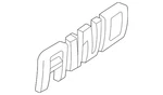 Genuine Gm Nameplate 26456612. Fixed Price $22.32.