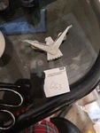 1958 59 Ford Thunderbird Emblem Oem 1009918 Fomoco Tbird. Fixed Price $27.99.