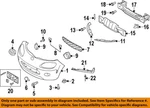 Mazda Oem 04-08 MX-5 Miata Bumper Components-emblem F15151731A. Fixed Price $18.27.
