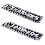 Fanmats 60816 Las Vegas Raiders Nfl Team Embossed Truck Emblem 2-PK. Fixed Price $19.14.